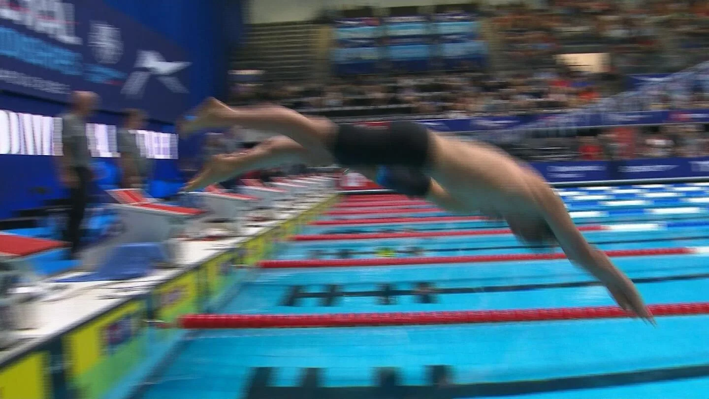 Shaine Casas holds off Carson Foster in men’s 200m individual medley