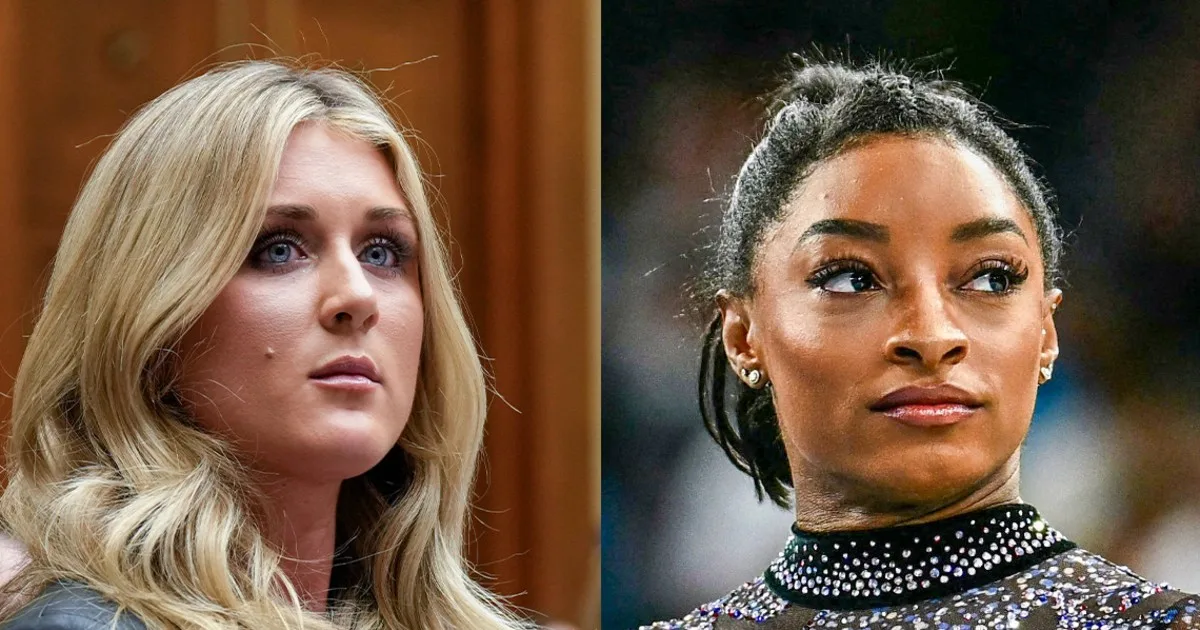 Simone Biles calls Riley Gaines ‘sick’ over criticism of transgender athletes