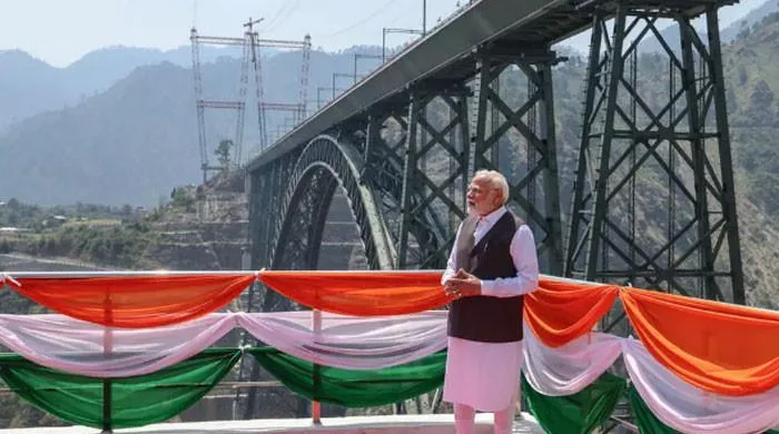 India’s Modi opens strategic railway in IIOJK