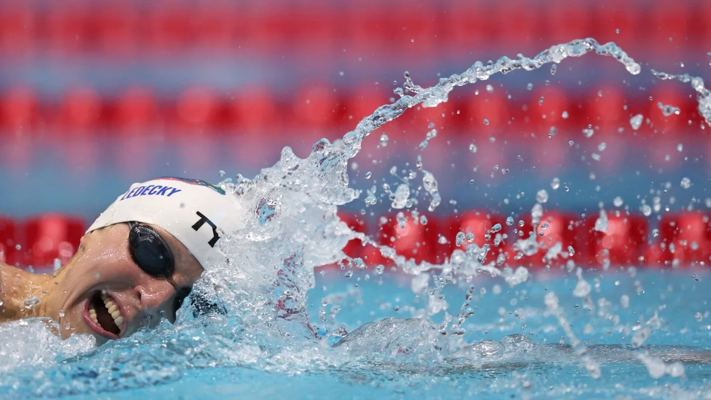 Katie Ledecky, Bobby Finke, Gretchen Walsh win third titles at nationals, history calls at worlds
